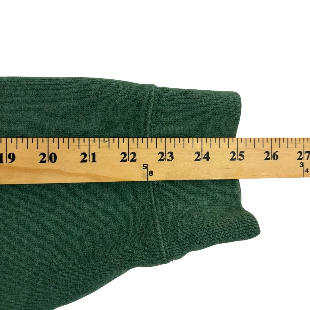Polo Ralph Lauren Quarter Zip Pullover Mens XXL Green Cotton Knit Logo